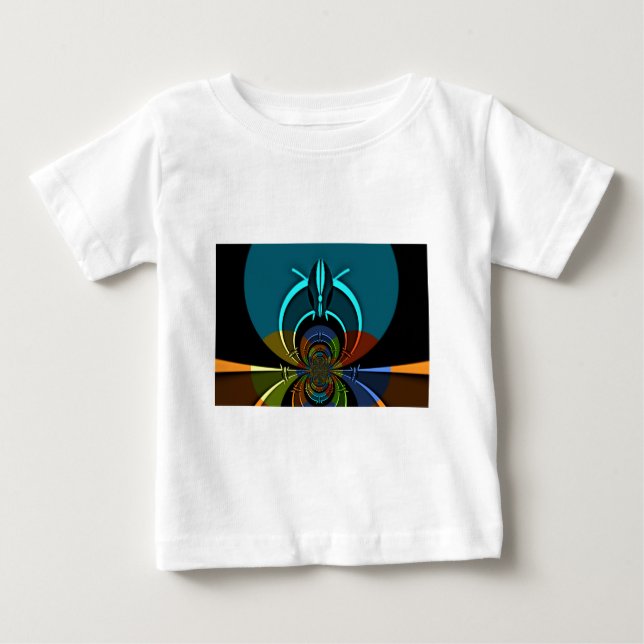 Camiseta De Bebé Diseño colorido del Escudo Masái (Anverso)