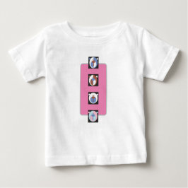 Camiseta De Bebé Diseño de 4 osos
