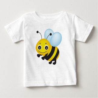 Camiseta De Bebé Diseño de abejas de corte