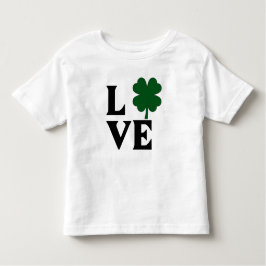 Camiseta De Bebé Diseño de amor de Shamrock