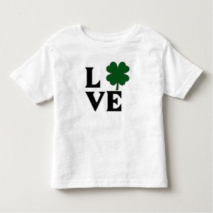 Camiseta De Bebé Diseño de amor de Shamrock