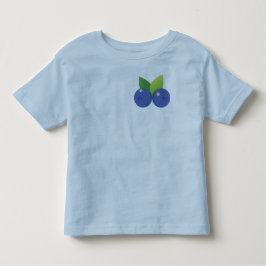 Camiseta De Bebé Diseño de arándano azul dulce