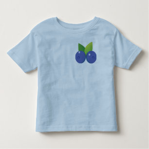 Camiseta De Bebé Diseño de arándano azul dulce