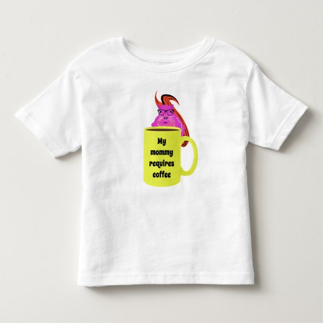 Camiseta De Bebé Diseño de ardilla para niños pequeños (Anverso)