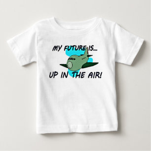 Camiseta De Bebé diseño de aviones para niños pequeños