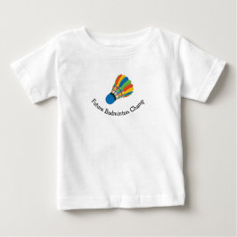 Camiseta De Bebé Diseño de Badminton