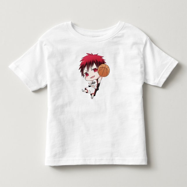Camiseta De Bebé Diseño de Baloncesto Lindo (Anverso)