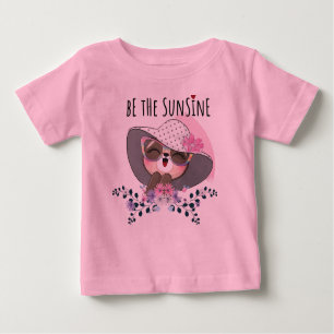 Camiseta De Bebé Diseño de bebé rosa