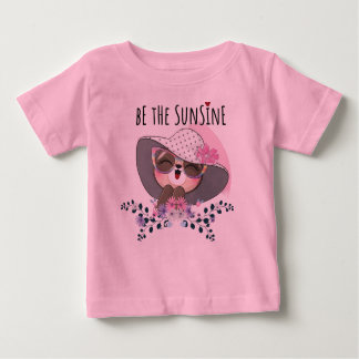 Camiseta De Bebé Diseño de bebé rosa