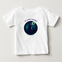 Diseño de bruja en ropa infantil ligera