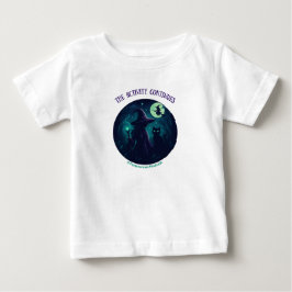 Camiseta De Bebé Diseño de bruja en ropa infantil ligera