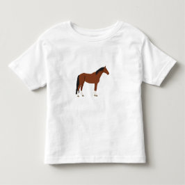 Camiseta De Bebé Diseño de caballos
