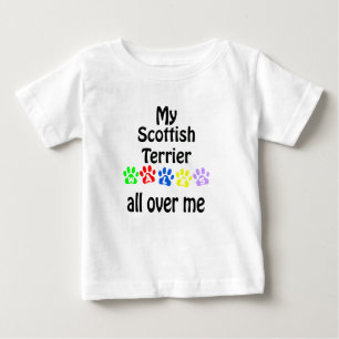 Camiseta De Bebé Diseño de caminatas territoriales en Escocia