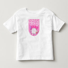 Camiseta De Bebé Diseño de Celebración de Cumpleaños Feliz