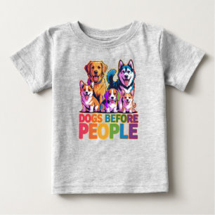 Camiseta De Bebé Diseño de cita divertida para amantes de perros an