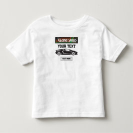 Camiseta De Bebé Diseño de Coche de Velocidad de Carreras – Perform