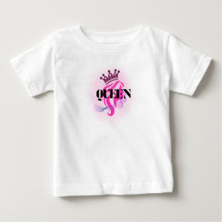 Camiseta De Bebé Diseño de Corona de Reina Rosa – Poder Femenino Co