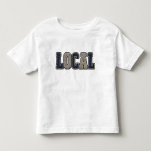 Camiseta De Bebé Diseño de costura textil acolchado local de patchw
