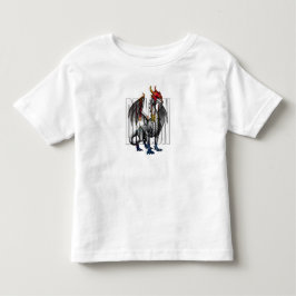 Camiseta De Bebé Diseño de criatura de fantasía de dragón místico