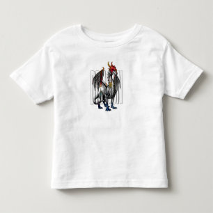 Camiseta De Bebé Diseño de criatura de fantasía de dragón místico