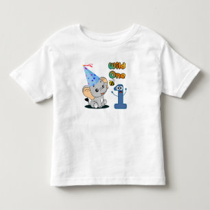 Camiseta De Bebé Diseño de cumpleaños de elefante bebé salvaje