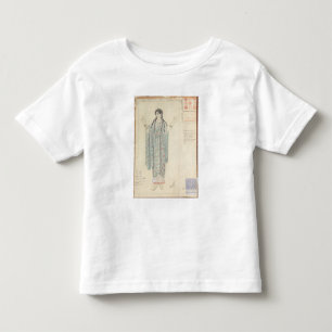 Camiseta De Bebé Diseño de disfraces de dama en espera para Hippoly