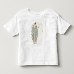 Camiseta De Bebé Diseño de disfraces de dama en espera para Hippoly