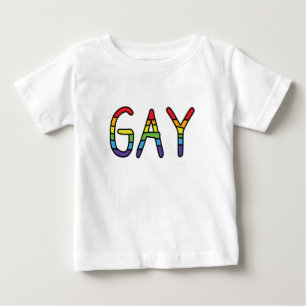 Camiseta De Bebé Diseño de Doodle Gay