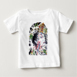 Camiseta De Bebé Diseño de espada grotesca japonesa