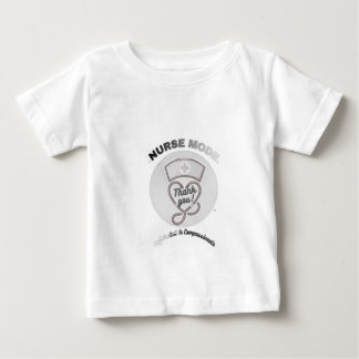 Camiseta De Bebé Diseño de estetoscopio corazón agradecimiento modo