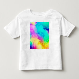 Camiseta De Bebé Diseño de fondo de textura de pelaje esponjoso arc