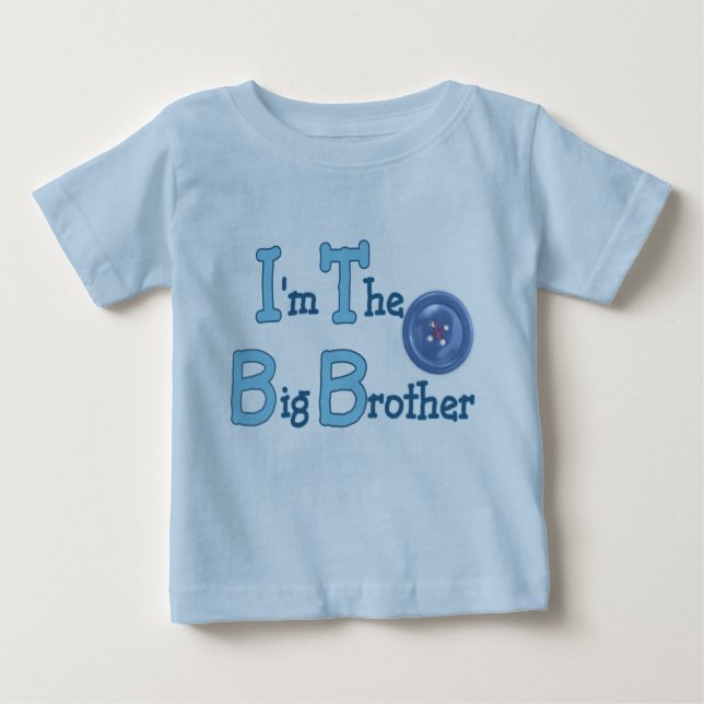 Camiseta De Bebé Diseño de Gran Hermano (Anverso)