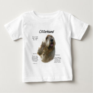 Camiseta De Bebé Diseño de historial de otros lugares