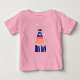 Camiseta De Bebé Diseño de iconos de Nueva York