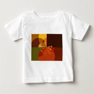 Camiseta De Bebé Diseño de impresión de arte de color de tonos de l