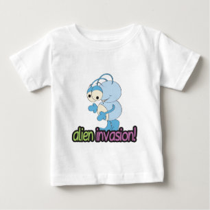 Camiseta De Bebé Diseño de invasión de extranjeros 2
