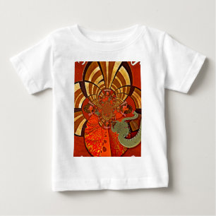 Camiseta De Bebé Diseño de jirafa única animal Hakuna Matata