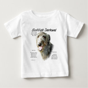 Camiseta De Bebé Diseño de la historia de los erhound en Escocia