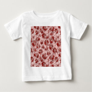 Camiseta De Bebé Diseño de la textura de tela marrón para 19797