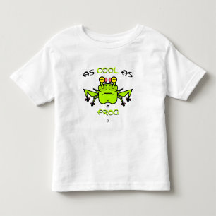 Camiseta De Bebé Diseño de lema de personaje de dibujos animados de
