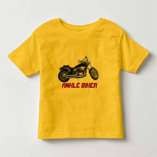 Camiseta De Bebé Diseño de motocicleta Ankle Biker para niños diver (Anverso)