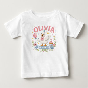 Camiseta De Bebé Diseño de nombre de cumpleaños personalizado de ga