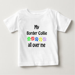 Camiseta De Bebé Diseño de pasarelas de línea de borde