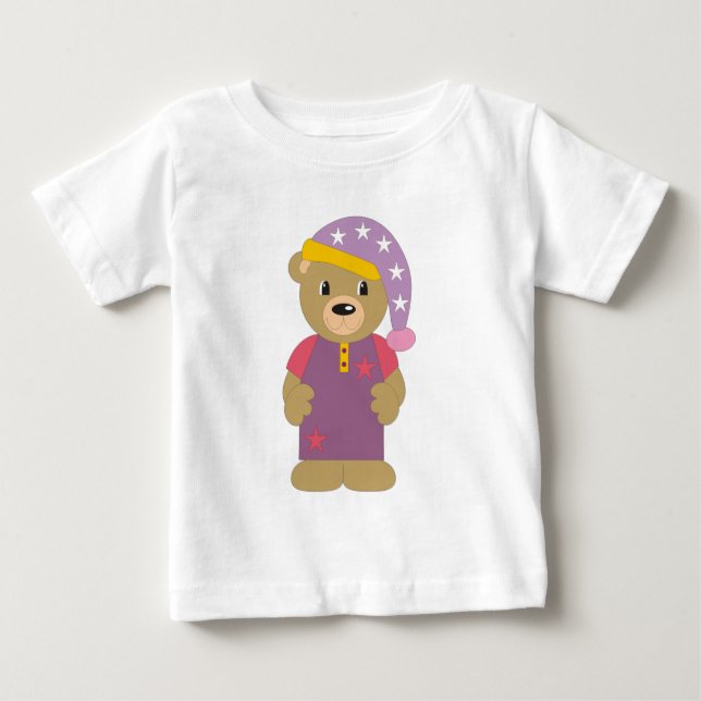 Camiseta De Bebé Diseño de pequeños osos (Anverso)