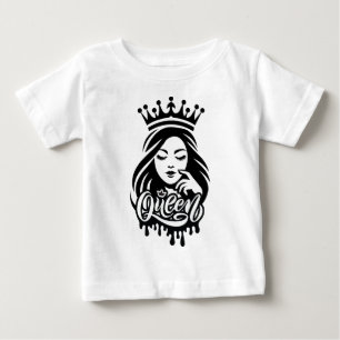 Camiseta De Bebé Diseño de Reina – Corona Real Elegante