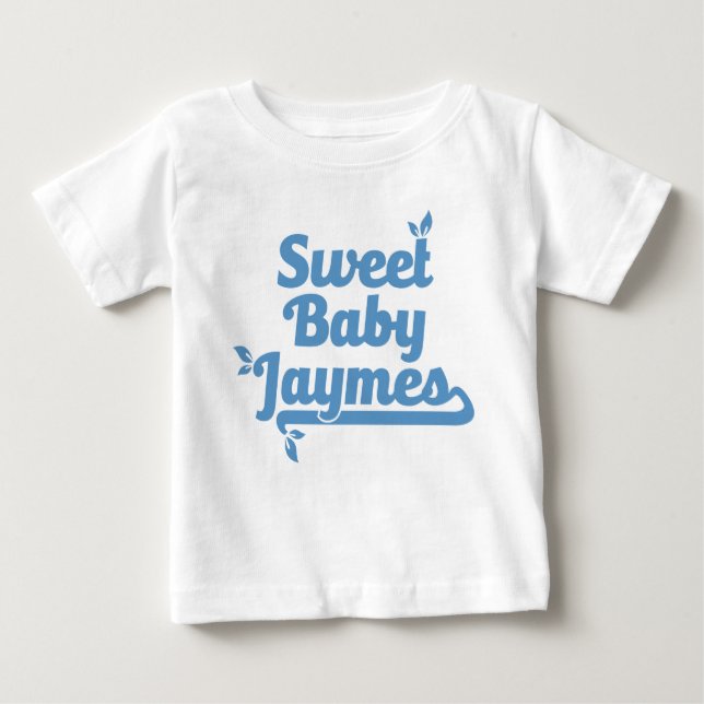 Camiseta De Bebé Diseño de Sweet Baby Jaymes (Anverso)