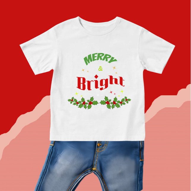 Camiseta De Bebé Diseño de texto para Navidades (Subido por el creador)