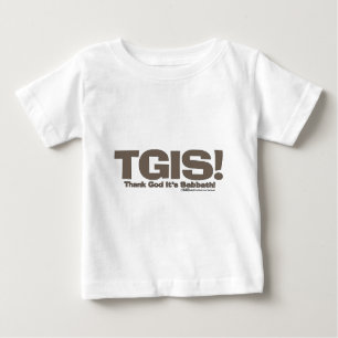 Camiseta De Bebé Diseño de TGIS Sabbath