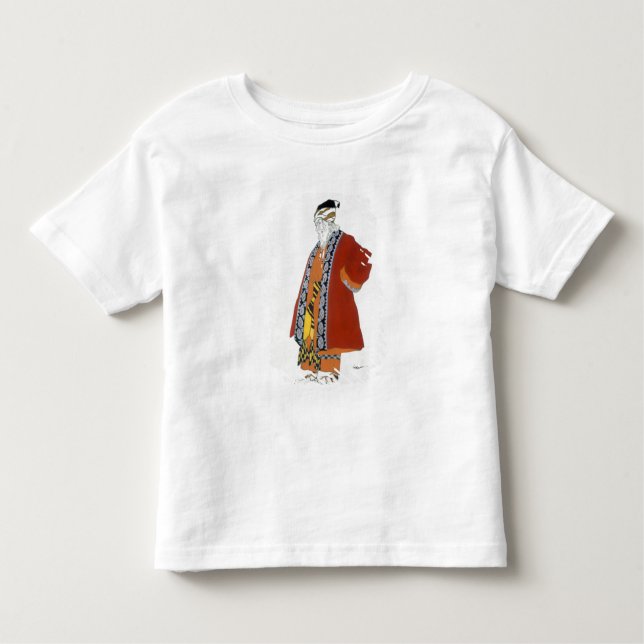 Camiseta De Bebé Diseño de vestuario para un anciano con un abrigo  (Anverso)
