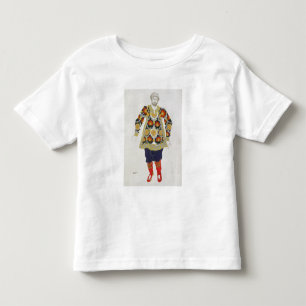 Camiseta De Bebé Diseño de vestuario para un hombre, de Sadko, 1917
